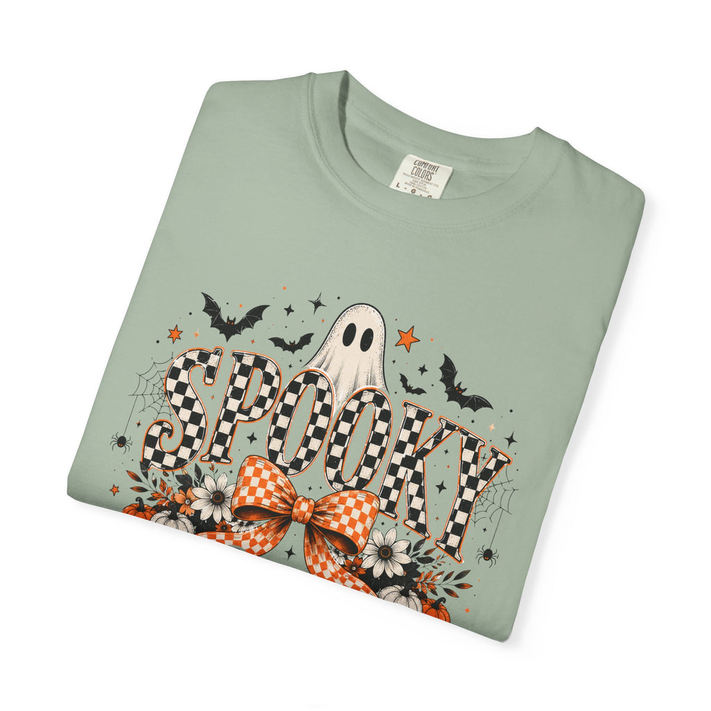 Spooky Season T-Shirt Ghost, Bats & Pumpkin Halloween Tee